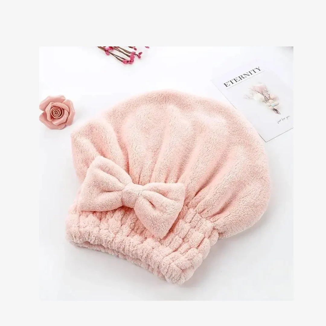 NUVAROX Bowknot Hair Cap Set – Soft & Absorbent - Image 6