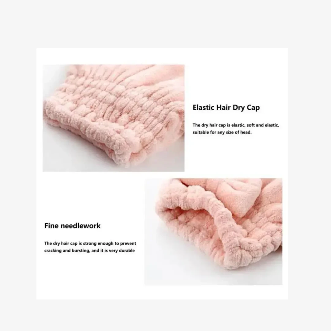 NUVAROX Bowknot Hair Cap Set – Soft & Absorbent - Image 7